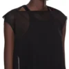 Robe RICK OWENS FW25 CONCORDIANS NOUVEAU en jersey de laine transparent noir. RP02E4574JWR-09 Robe RICK OWENS FW25 CONCORDIANS NOUVEAU en jersey de laine transparent noir. RP02E4574JWR-09
