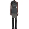 Robe Twist RICK OWENS FW25 CONCORDIANS en denim stretch dégradé DRKDUST. RP02E4521SDKDEG-78D Robe Twist RICK OWENS FW25 CONCORDIANS en denim stretch dégradé DRKDUST. RP02E4521SDKDEG-78D