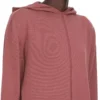 SWEAT À CAPUCHE SURDIMENSIONNÉ RICK OWENS FW25 CONCORDIANS EN MAILLE RASATO LÉGÈRE BOIS DE ROSE. RP02E4613M-13 SWEAT À CAPUCHE SURDIMENSIONNÉ RICK OWENS FW25 CONCORDIANS EN MAILLE RASATO LÉGÈRE BOIS DE ROSE. RP02E4613M-13