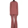 SWEAT À CAPUCHE SURDIMENSIONNÉ RICK OWENS FW25 CONCORDIANS EN MAILLE RASATO LÉGÈRE BOIS DE ROSE. RP02E4613M-13 SWEAT À CAPUCHE SURDIMENSIONNÉ RICK OWENS FW25 CONCORDIANS EN MAILLE RASATO LÉGÈRE BOIS DE ROSE. RP02E4613M-13