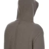 SWEAT À CAPUCHE ZIPPÉ RICK OWENS FW25 CONCORDIANS PRÉ-COLLECTION EN MAILLE CACHEMIRE DUST LAS PALMAS. RU02E1666KLWS-34 SWEAT À CAPUCHE ZIPPÉ RICK OWENS FW25 CONCORDIANS PRÉ-COLLECTION EN MAILLE CACHEMIRE DUST LAS PALMAS. RU02E1666KLWS-34