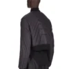VESTE DE VOL MATELASSÉE RICK OWENS FW25 CONCORDIANS EN NYLON LÉGER NOIR RU02E1727NPT1-09 VESTE DE VOL MATELASSÉE RICK OWENS FW25 CONCORDIANS EN NYLON LÉGER NOIR RU02E1727NPT1-09