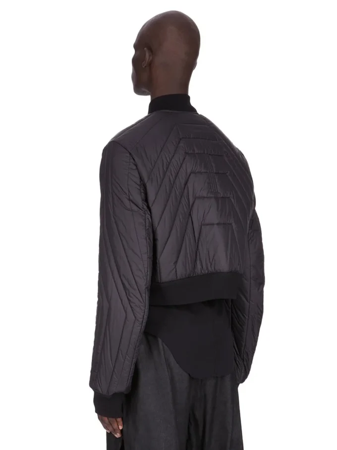 VESTE DE VOL MATELASSÉE RICK OWENS FW25 CONCORDIANS EN NYLON LÉGER NOIR RU02E1727NPT1-09 VESTE DE VOL MATELASSÉE RICK OWENS FW25 CONCORDIANS EN NYLON LÉGER NOIR RU02E1727NPT1-09