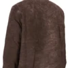 VESTE DRKSHDW FW25 CONCORDIANS À FERMETURE ÉCLAIR DISSIMULÉE EN COTON BROSSÉ DRKDUST. DU02E7775BMO-78